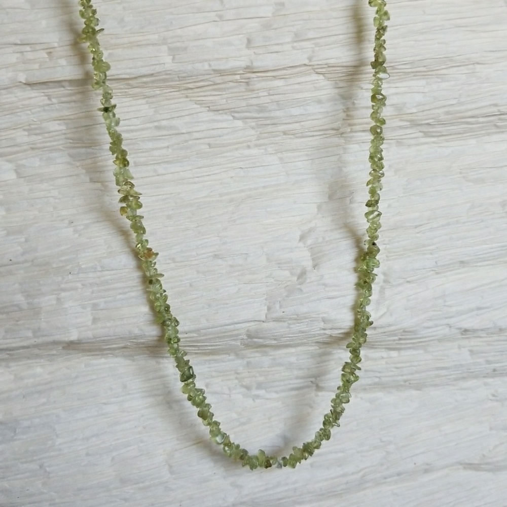 30inch Peridot strand necklace